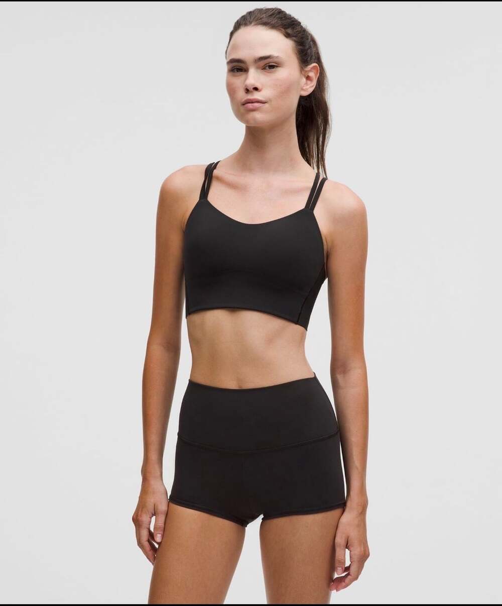 Oner Active Black Strappy Sports Bra